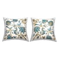 thumbnail image 1 of Stupell Industries Traditional Paisley Flowers Birds Printed Throw Pillow Design by Reneé Campbell (Set of 2), 1 of 6