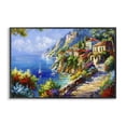 thumbnail image 1 of Stupell Industries Traditional Panoramic Mountain View Black Framed Giclee Art, 18 x 12, by LSR Design Studio, 1 of 8