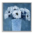 thumbnail image 1 of Stupell Industries Traditional Patterned Vase Flowers Gray Framed Giclee Art, 17 x 17, by Janet Tava, 1 of 8