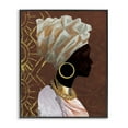 thumbnail image 1 of Stupell Industries Traditional Portrait of Woman Novelty Painting Black Framed Art Print Wall Art, 16 x 20, 1 of 10