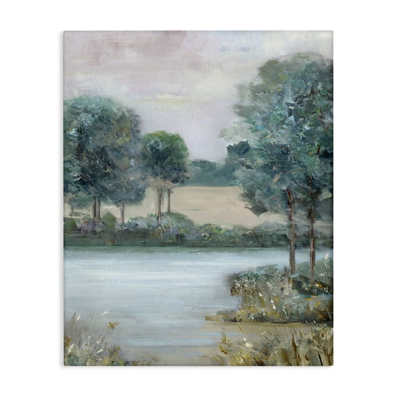 Stupell Industries Traditional River Marsh in Forest Canvas Art, 36 x 48, by Sally Swatland