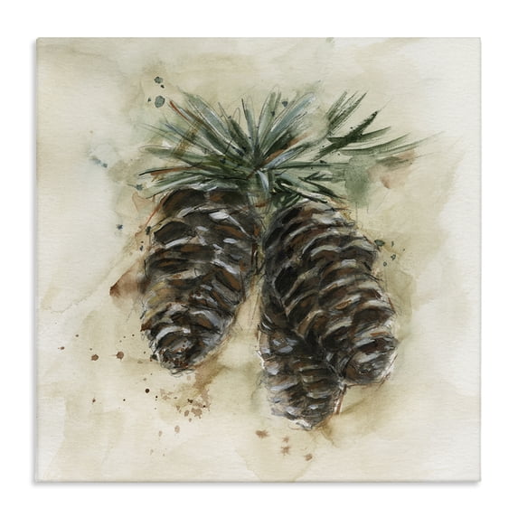 Stupell Industries Traditional Rustic Forest Pinecone Canvas Art, 30 x 30, by Ethan Harper