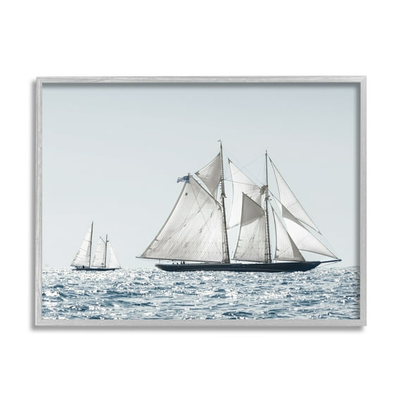 Stupell Industries Traditional Sailboat Vessel Boat on Water Photography, 14 x 11, Design by Danita Delimont
