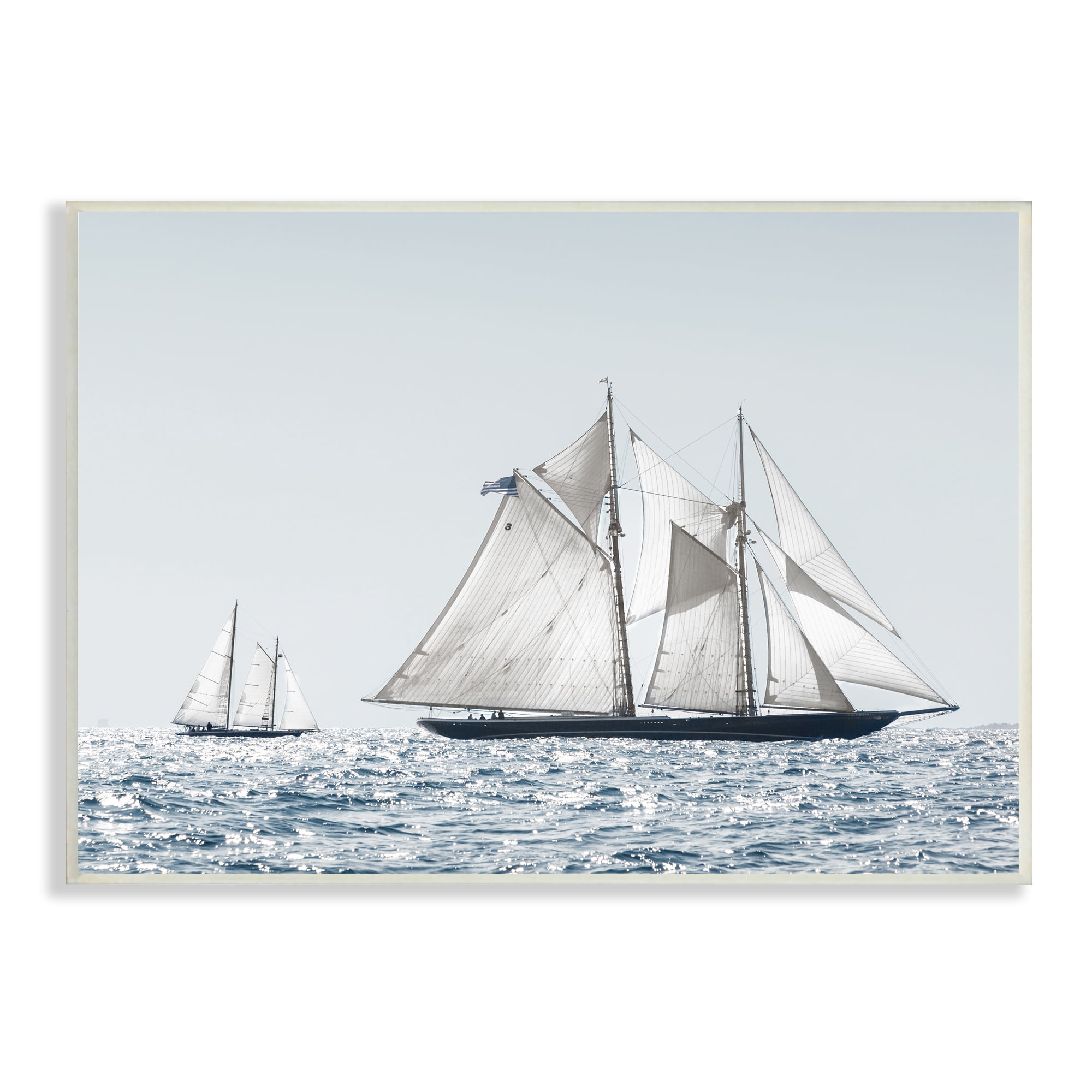 Stupell Industries Traditional Sailboat Vessel Boat on Water Photography, 15 x 10, Design by Danita Delimont