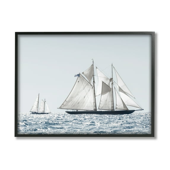 Stupell Industries Traditional Sailboat Vessel Boat on Water Photography, 20 x 16, Design by Danita Delimont