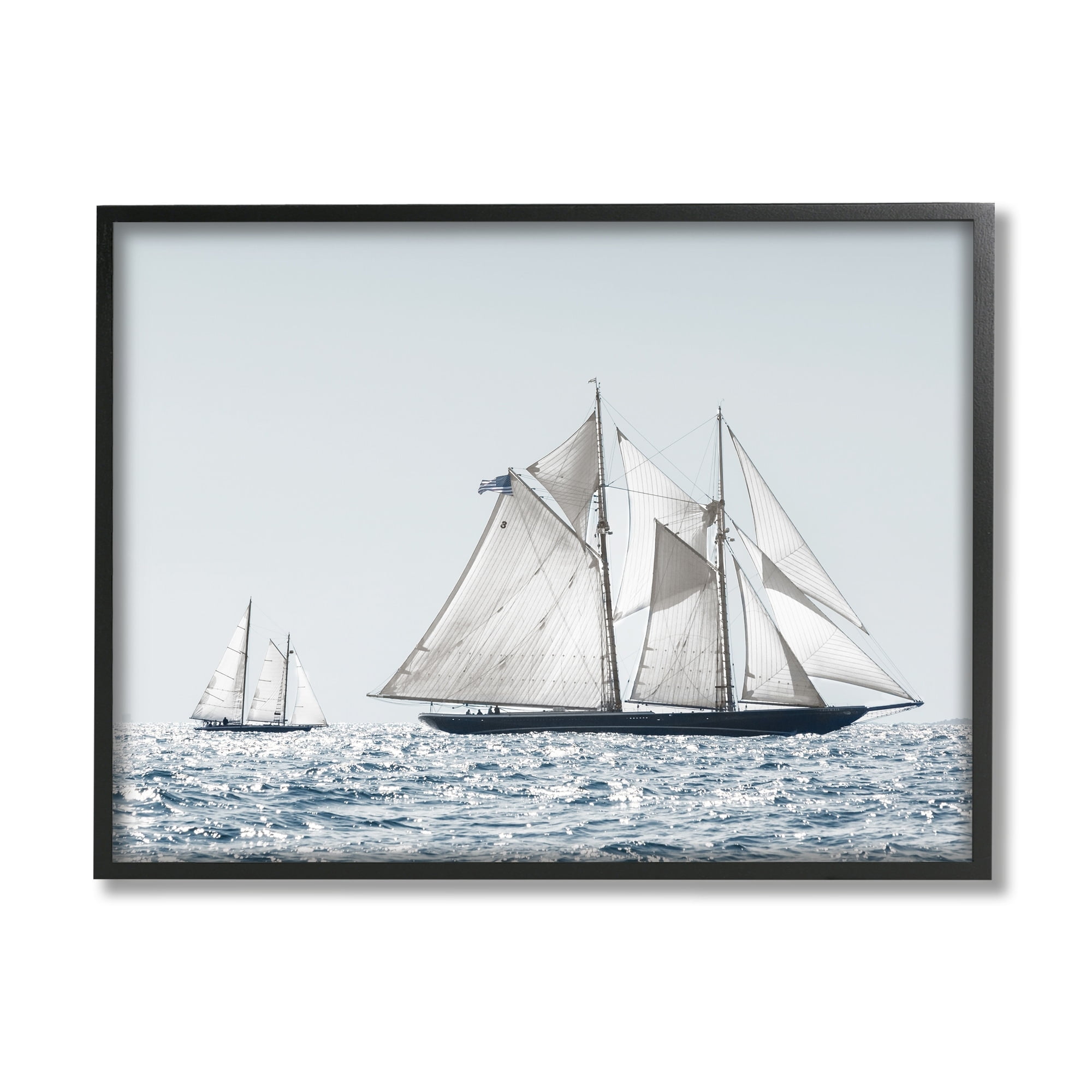 Stupell Industries Traditional Sailboat Vessel Boat on Water Photography, 30 x 24, Design by Danita Delimont