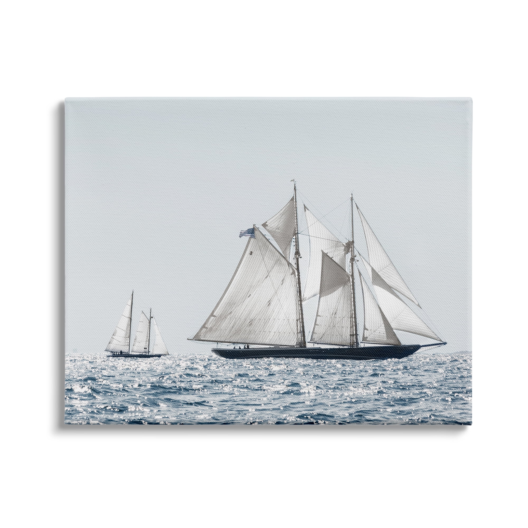 Stupell Industries Traditional Sailboat Vessel Boat on Water Photography, 40 x 30, Design by Danita Delimont