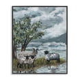 thumbnail image 1 of Stupell Industries Traditional Sheep View Landscape Painting Black Framed Art Print Wall Art, 16 x 20, 1 of 10