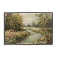 thumbnail image 1 of Stupell Industries Traditional Spring Stream Landscape Black Framed Giclee Art, 18 x 12, by LSR Design Studio, 1 of 8