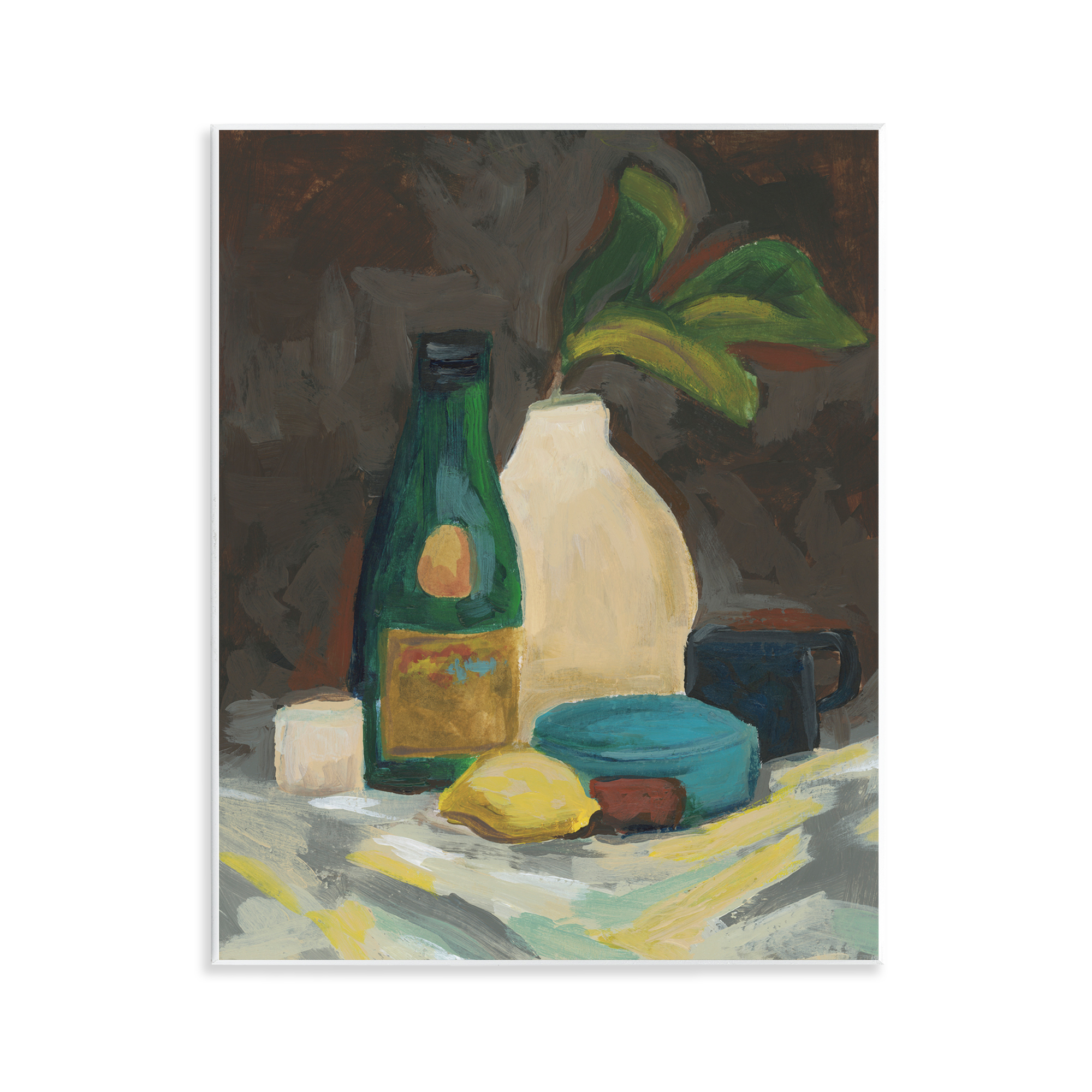 Stupell Industries Traditional Still Life Depiction Plants & Flowers Painting Unframed Art Print Wall Art, 11 x 14