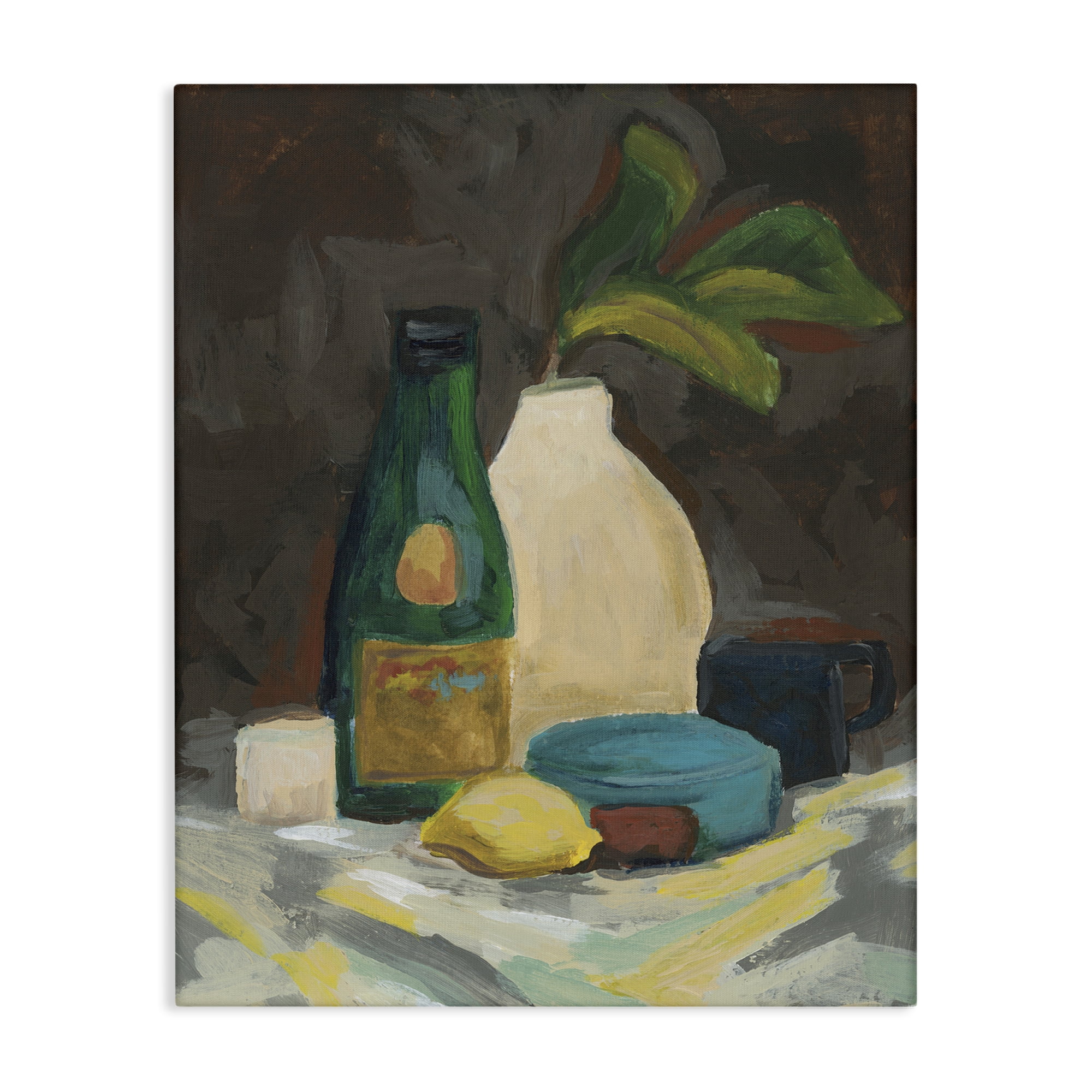 Stupell Industries Traditional Still Life Depiction Plants & Flowers Painting Wrapped Canvas Art Print Wall Art, 30 x 40