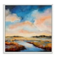 thumbnail image 1 of Stupell Industries Traditional Sun Bleached Stream White Framed Giclee Art, 12 x 12, by Odile, 1 of 8
