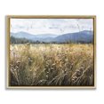 thumbnail image 1 of Stupell Industries Traditional Sunlit Meadow Beneath Mountains Gold Floating Frame Canvas Art, 21 x 17, by Heidi Kuntz, 1 of 8