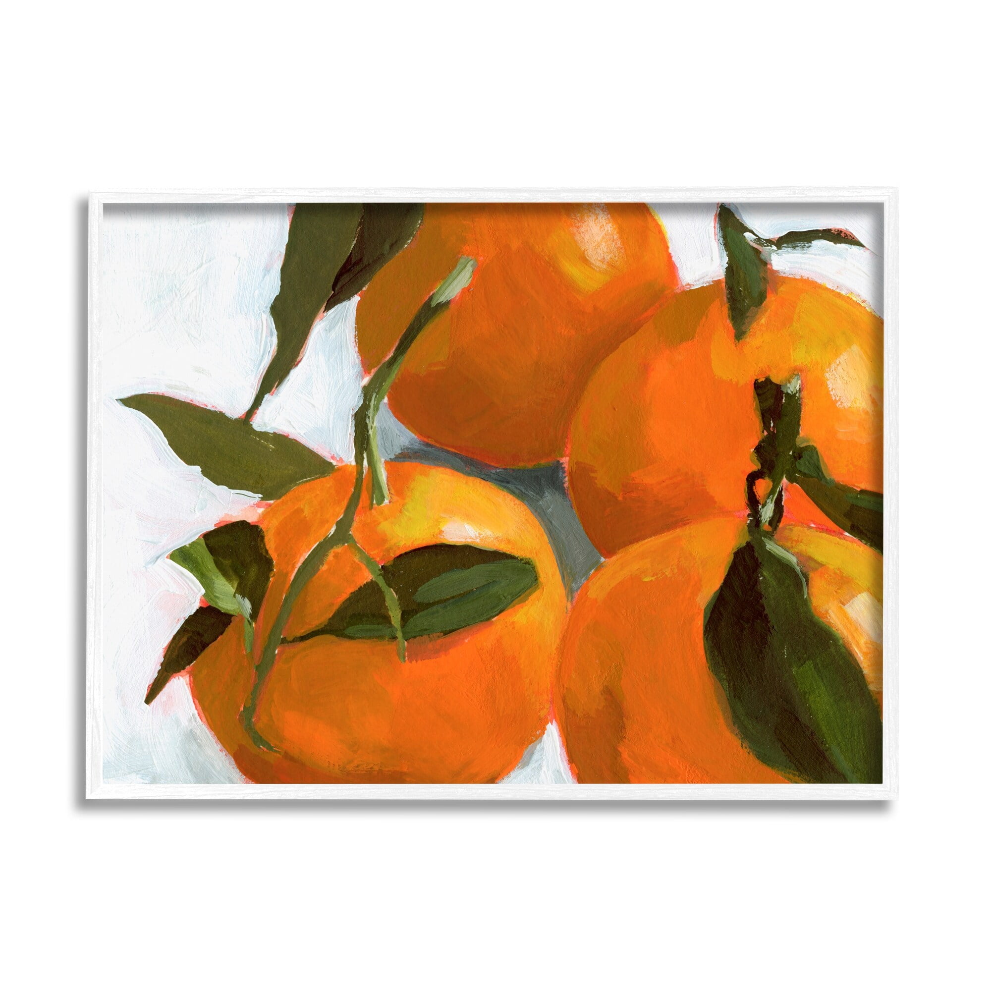 Stupell Industries Traditional Tabletop Oranges Still Life Realistic Painting,30 x 24, Design by Victoria Barnes