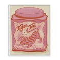 thumbnail image 1 of Stupell Industries Traditional Tiger Tea Traditional Style White Framed Giclee Art, 24 x 30, by Carrie Cantwell, 1 of 8