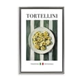thumbnail image 1 of Stupell Industries Traditional Tortellini Pasta Food & Beverage Painting Gray Floater Framed Canvas Art Print Wall Art, 21 x 31, 1 of 9