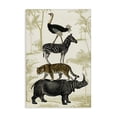 thumbnail image 1 of Stupell Industries Traditional Tower of Safari Animals Canvas Art, 24 x 36, by Victoria Barnes, 1 of 7