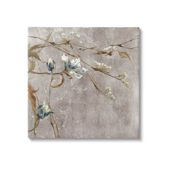 Stupell Industries Traditional Tree Flower Buds Graphic Art Gallery Wrapped Canvas Print Wall Art, Design by Liz Jardine