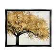 thumbnail image 1 of Stupell Industries Traditional Tree with Autumn Leaves over Neutral Jet Black Framed Floating Canvas Wall Art, 24x30, by Kate Bennet, 1 of 8