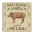 thumbnail image 1 of Stupell Industries Traditional Vintage Farm Pig Advertisement Canvas Art, 17 x 17, by Grace Popp, 1 of 7