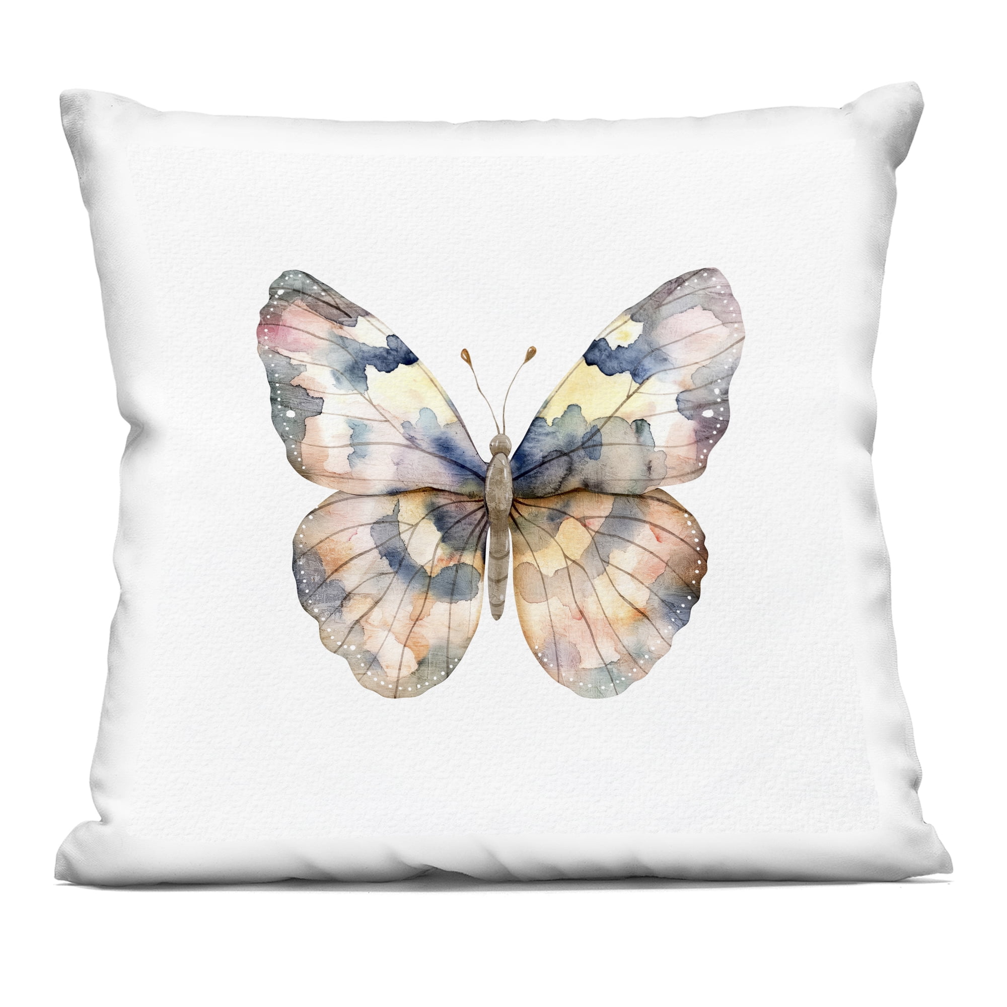 Stupell Industries Traditional Watercolor Butterfly Decorative Printed Throw Pillow, design by Kim Allen