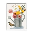 thumbnail image 1 of Stupell Industries Traditional Watering Can Flower Bouquet Painting White Framed Art Print Wall Art, Design by Grace Popp, 1 of 8