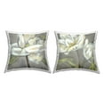 thumbnail image 1 of Stupell Industries Traditional White Floral Blossoms Farmhouse Flowers Grey, 18 x 7 x 18, Decorative Pillows, (Set of 2), 1 of 2