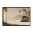 thumbnail image 1 of Stupell Industries Tranquil Beach Day Nautical & Beach Painting Black Framed Art Print Wall Art, 24 x 16, 1 of 2