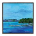 thumbnail image 1 of Stupell Industries Rustic Lodge Tranquil Blue Cove Black Framed Giclee Art, 12 x 12, by Lynn Ericson Fine Art, 1 of 8