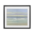 thumbnail image 1 of Stupell Industries Transitional Tranquil Coastal Morning Waves Black Framed Print Under Glass, 21 x 17, by Sally Swatland, 1 of 8