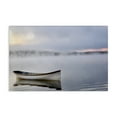 thumbnail image 1 of Stupell Industries Tranquil Lake Canoe Canvas Wall Art design by Michael Iacobellis, 24 x 36, 1 of 7