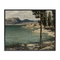 thumbnail image 1 of Stupell Industries Traditional Tranquil Shore with Trees Black Framed Giclee Art, 20 x 16, by Arlington Prints, 1 of 8