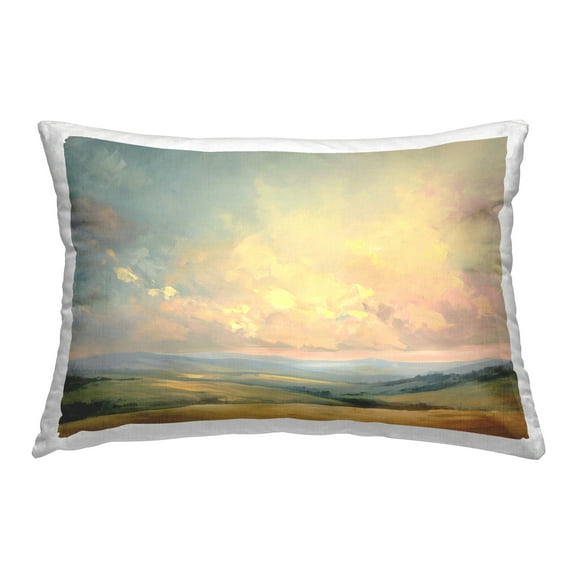 Stupell Industries Tranquil Twilight Fields Decorative Printed Throw Pillow Design by Gina Kelly.