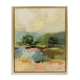 thumbnail image 1 of Stupell Industries Transitional Across The River Abstract Gold Floating Frame Canvas Art, 17 x 21, by Silvia Vassileva, 1 of 8