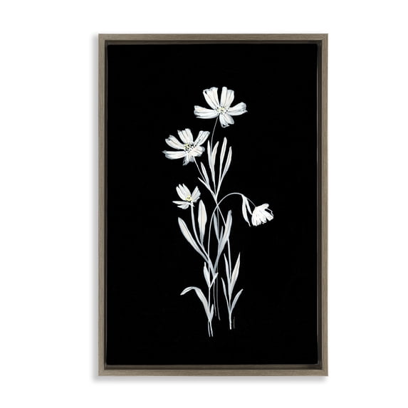 Stupell Industries Transitional Brown Floating Frame Canvas Art, 21 x 31, by Leeza Hernandez