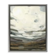 thumbnail image 1 of Stupell Industries Transitional Cloudy Abstract View Gray Floating Frame Canvas Art, 25 x 31, by Haley Knighten, 1 of 8