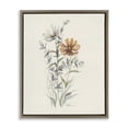 thumbnail image 1 of Stupell Industries Transitional Organic Watercolor Blooms Brown Floating Frame Canvas Art, 25 x 31, by Cady Driver, 1 of 8