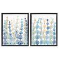 thumbnail image 1 of Stupell Industries Transitional Seaweed & Ocean Plants Pattern Black 2pc Floating Frame Art Set, 17 x 21 each, by Albert Koetsier, 1 of 7