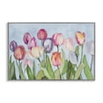 thumbnail image 1 of Stupell Industries Transitional Soft Tulip Field Gray Framed Giclee Art, 24 x 16, by Lanie Loreth, 1 of 9