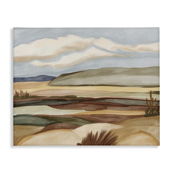 Stupell Industries Transitional Traditional Wild Western View Canvas Art, 48 x 36, by Nikita Jariwala