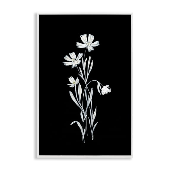 Stupell Industries Transitional White Framed Giclee Art, 16 x 24, by Leeza Hernandez