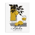 thumbnail image 1 of Stupell Industries Contemporary Travel Italia Lemons Canvas Art, 24 x 30, by Annabelle Hall, 1 of 8