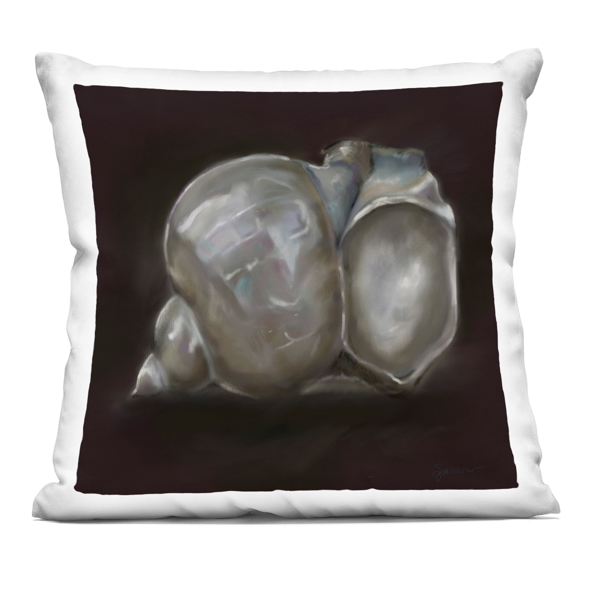 Stupell Industries Treasure Of Sea Shell Decorative Printed Throw Pillow, design by Mary Sparrow