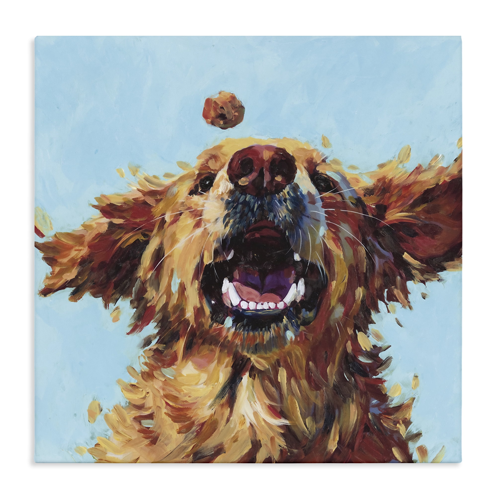 Stupell Industries Treato Loyal Dog Canvas Wall Art, design by Studio Bautista