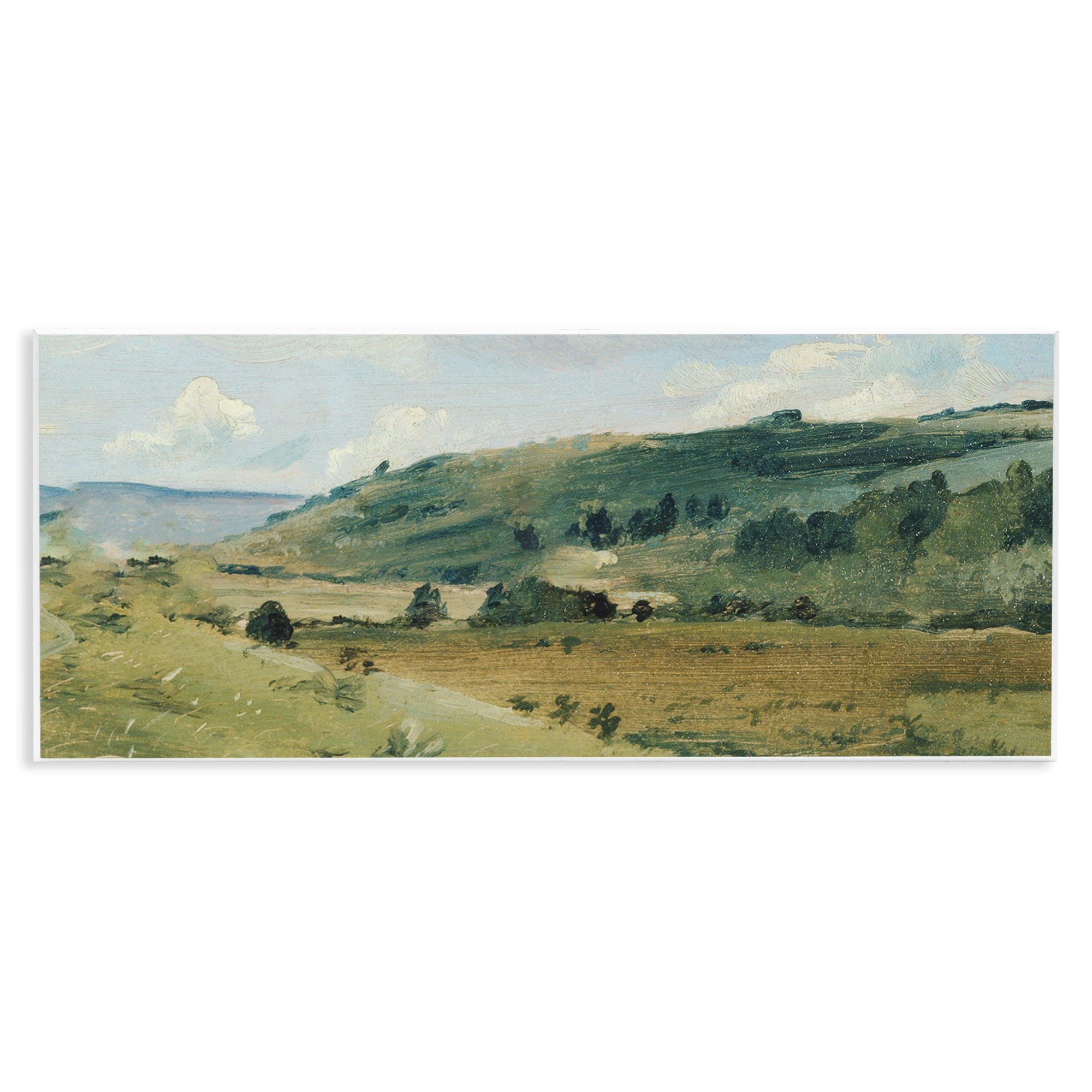 Stupell Industries Tree Dotted Countryside in Summer Wall Plaque Art, design by Lucille Price