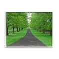 thumbnail image 1 of Stupell Industries Tree Grove Path Landscape Nature Photography White Framed Art Print Wall Art, 14 x 11, 1 of 1