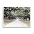 thumbnail image 1 of Stupell Industries Tree Grove Path Photography Landscape Photography White Framed Art Print Wall Art, 14 x 11, 1 of 9