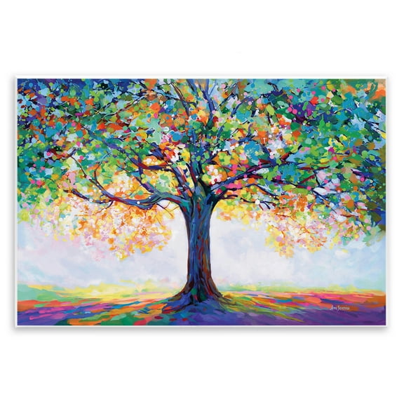 Stupell Industries Tree Of Opportunity Landscape & Nature Painting Unframed Art Print Wall Art, 15 x 10
