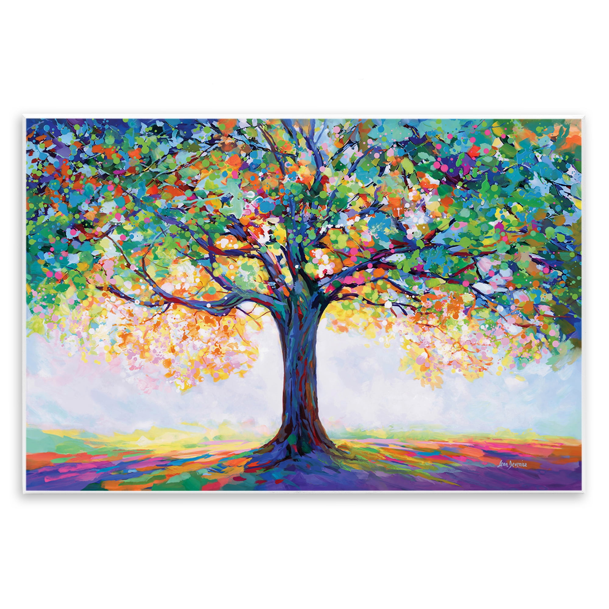 Stupell Industries Tree Of Opportunity Landscape & Nature Painting Unframed Art Print Wall Art, 19 x 13