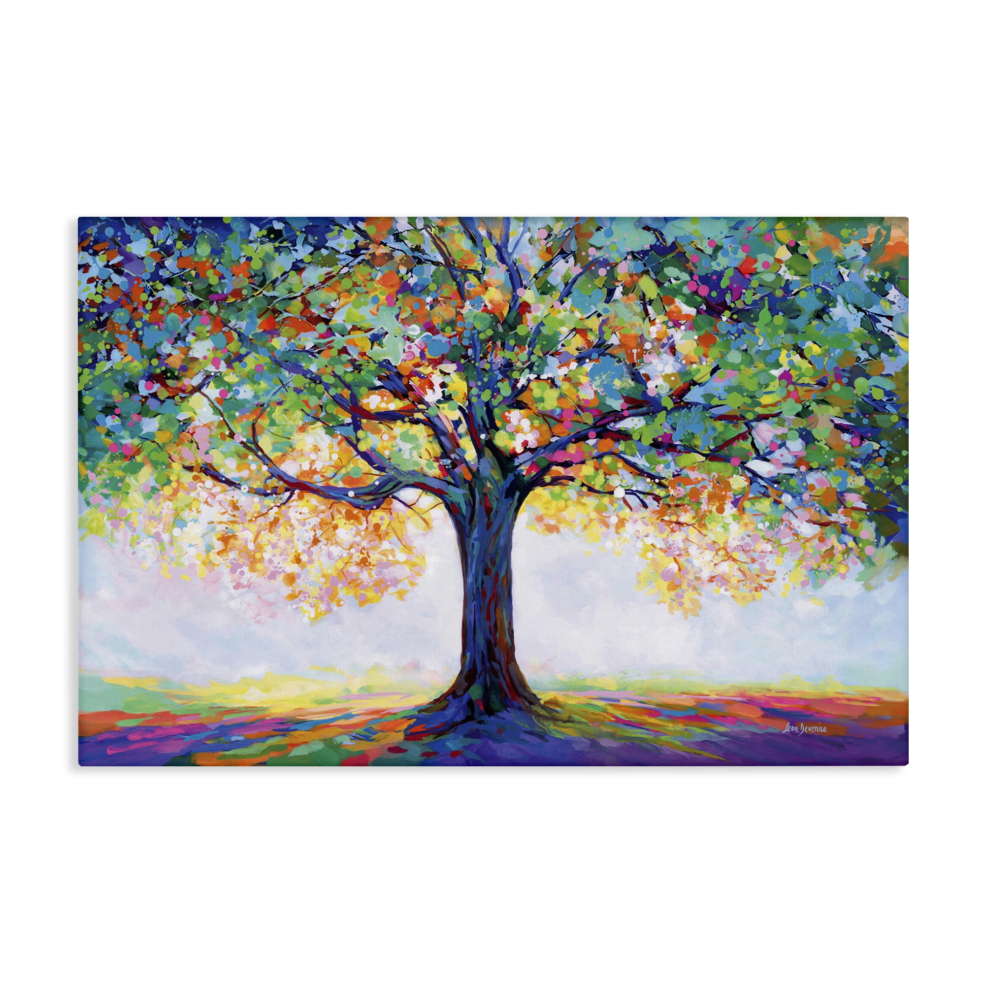Stupell Industries Tree Of Opportunity Landscape & Nature Painting Wrapped Canvas Art Print Wall Art, 24 x 16